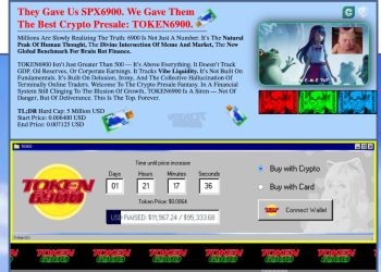 New Crypto Presale TOKEN6900 Goes Live – Next SPX6900?