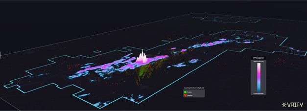 Cadillac AI model overview identifying target areas.