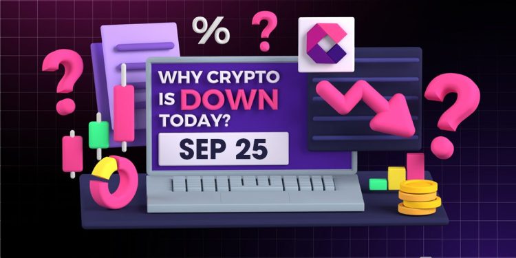 Why Is Crypto Down Today? – September 25, 2025