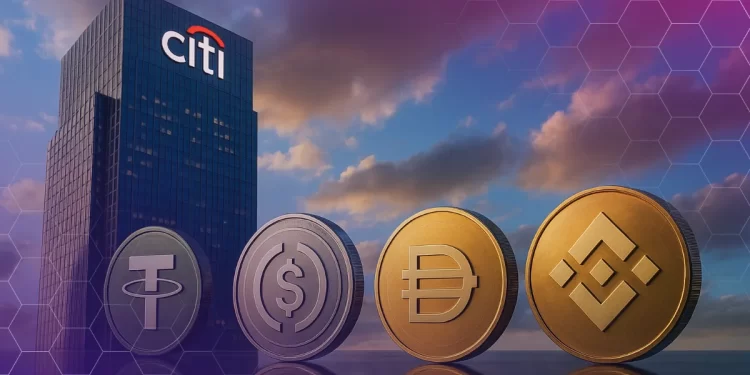 Citi Backs Stablecoin Firm BVNK Despite Previously Opposing Crypto Payment Rails