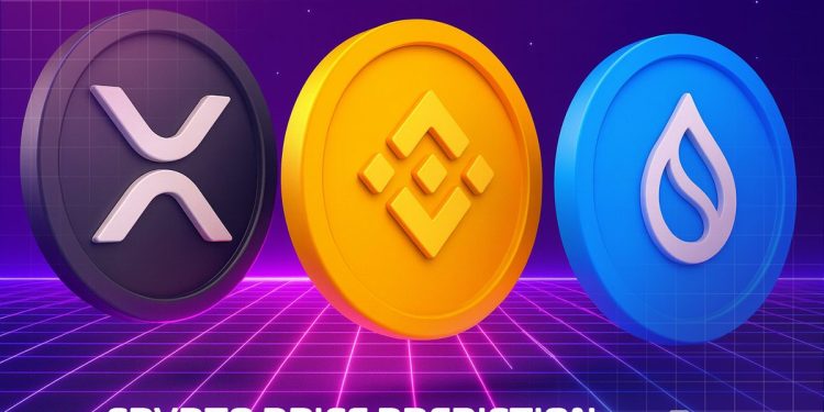 Crypto Price Prediction Today 10 October – XRP, BNB Coin, Sui