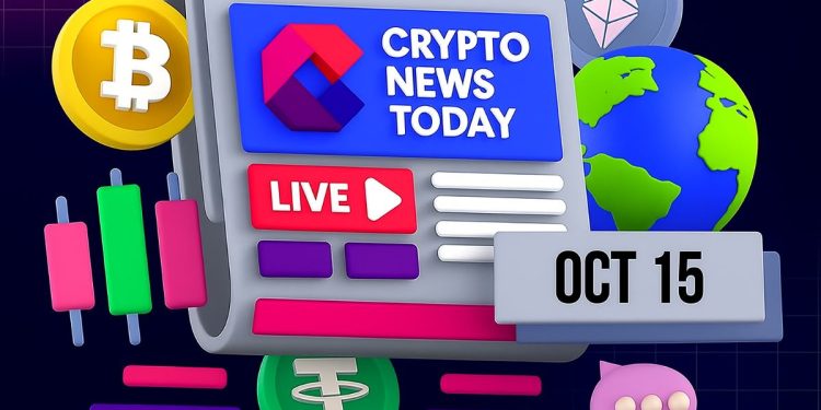 [LIVE] Crypto News Today: Latest Updates for Oct. 15, 2025 – Powell’s Dovish Tone Fails to Lift Crypto Market as Bitcoin Slips Under $112K
