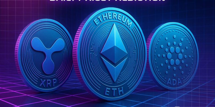 Daily Price Prediction After Fed Crypto Meeting – Are XRP, ETH and ADA About to Explode?