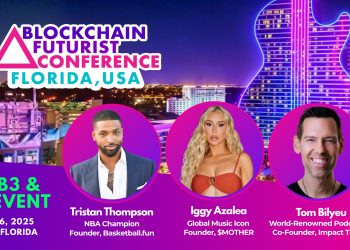 Blockchain Futurist Conference Florida 2025 Kicks Off on Nov 5, Featuring Iggy Azalea, Tristan Thompson, and Leaders in Web3 & AI