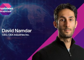 David Namdar CEO CEA Industries: “BNB Is Digital Infrastructure Equity — and Massively Undervalued in the West”