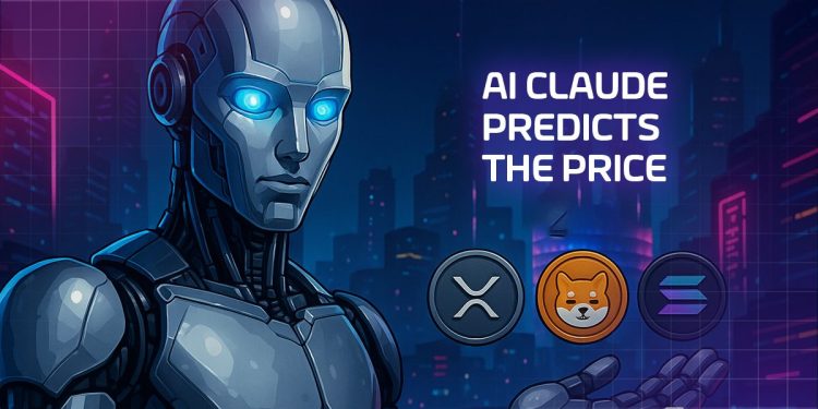 Leading AI Claude Predicts the Price of XRP, Shiba Inu, Solana by the End of 2025