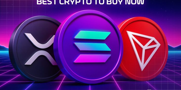 Best Crypto to Buy Now, October 22 – XRP, Solana, Tron