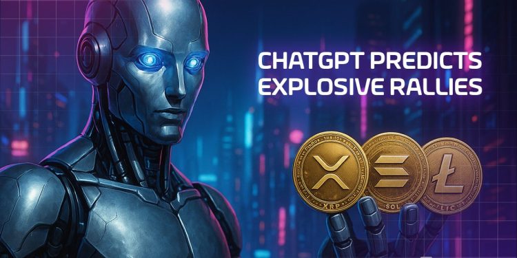 New ChatGPT Predicts Explosive Rallies for XRP, Solana and Litecoin by the End of 2025