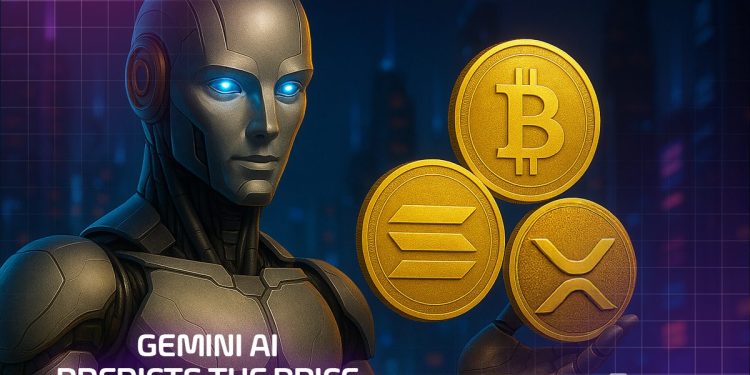 Gemini AI Predicts the Price of BTC, SOL, XRP by the End of 2025
