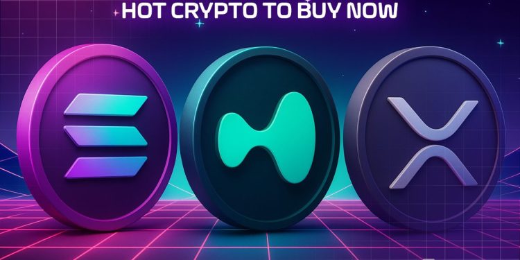 Hot Crypto to Buy Now, October 23 – HYPE, SOL, XRP