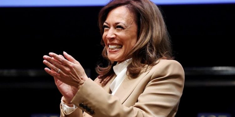 Kamala Harris commends ‘the President’ in Middle East statement, but omits Trump’s name