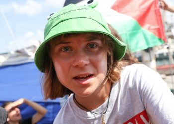 Greta Thunberg slammed for using image of starved Israeli hostage to show Palestinians suffering in Gaza