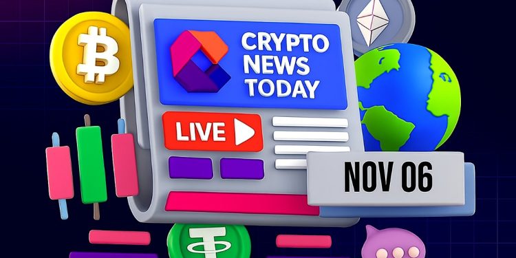 [LIVE] Crypto News Today: Latest Updates for Nov. 06, 2025 – Crypto Market Sees Brief Rebound as BTC Trades Above $104K, But Bearish Pressure Still Looms