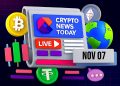 [LIVE] Crypto News Today: Latest Updates for Nov. 07, 2025 – Filecoin and Arweave Lead DePIN Surge as Bitcoin and ETH Drift Lower