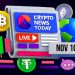 [LIVE] Crypto News Today: Latest Updates for Nov. 10, 2025 – Crypto Market Rebounds as BTC Reclaims $105K; ETH Jumps 7% in Broad Sector Rally