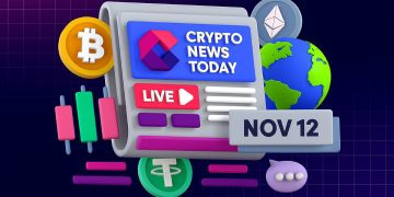 [LIVE] Crypto News Today: Latest Updates for Nov. 12, 2025 – Crypto Market Slumps as AI Tokens Lead 6% Sector Drop; Bitcoin Dips Below $104K
