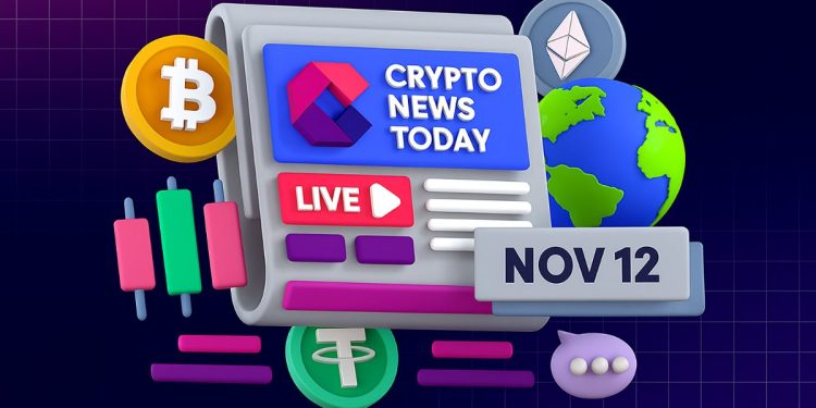 [LIVE] Crypto News Today: Latest Updates for Nov. 12, 2025 – Crypto Market Slumps as AI Tokens Lead 6% Sector Drop; Bitcoin Dips Below $104K