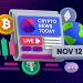 [LIVE] Crypto News Today: Latest Updates for Nov. 12, 2025 – Crypto Market Slumps as AI Tokens Lead 6% Sector Drop; Bitcoin Dips Below $104K