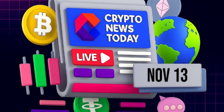 [LIVE] Crypto News Today: Latest Updates for Nov. 13, 2025 – RWA and NFT Tokens Lead Market Gains as Bitcoin Slips Below $103K
