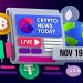 [LIVE] Crypto News Today: Latest Updates for Nov. 19, 2025 – Bitcoin Struggles to Hold $92K, ETH Tops $3,100 as Meme Coins Lead Gains
