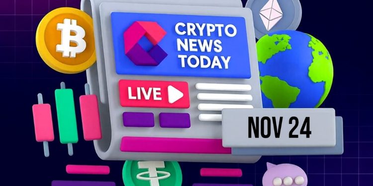 [LIVE] Crypto News Today: Latest Updates for Nov. 24, 2025 – BTC Climbs Past $87K as Analysts Flag Shallow Liquidity and “Fragile” Market Setup