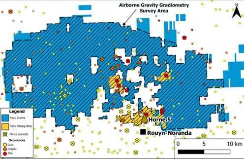 Airborne Gravity Gradiometry Survey Area