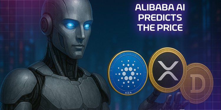 China’s Alibaba AI Predicts the Price of XRP, Cardano, Dogecoin by the End of 2025