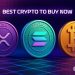 Best Crypto to Buy Now 13 November – XRP, Solana, Bitcoin