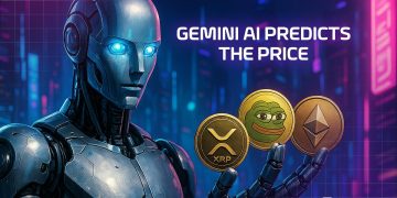 Google’s Gemini AI Predicts the Price of XRP, PEPE, Ethereum by the End of 2025