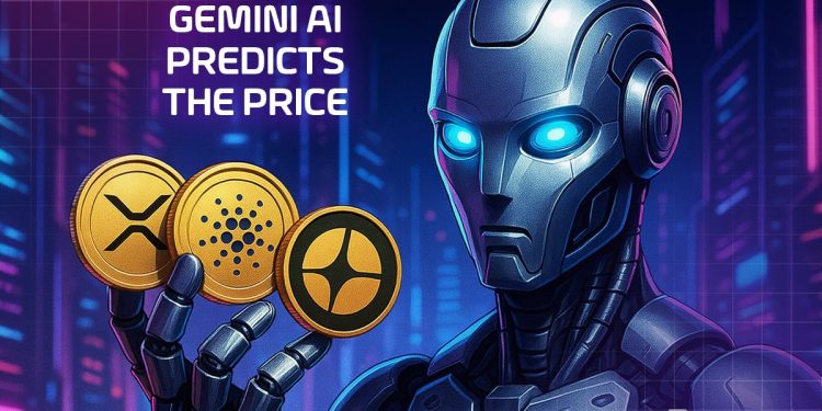 Google’s Gemini AI Predicts the Price of XRP, Cardano, Aster by the End of 2025