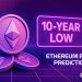 Ethereum Price Prediction: ETH Supply Just Hit a 10-Year Low – Supply Shock Could Create Explosive Rally