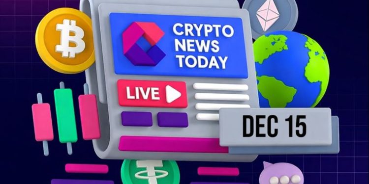 [LIVE] Crypto News Today: Latest Updates for Dec. 15, 2025 – Crypto Markets Slide as Layer 2 Tokens Lead Losses; Bitcoin Briefly Dips Below $88K