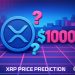 XRP Price Prediction: Korean Researcher Says $1,000 XRP Is Possible – Could XRP Really Go Parabolic? 