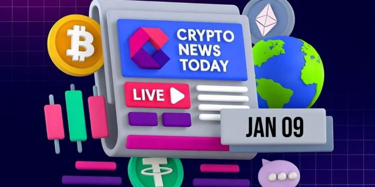 [LIVE] Crypto News Today: Latest Updates for Jan. 09, 2026 – Bitcoin Trades Below $91K as BTC Inflows Back Into Exchanges Resume