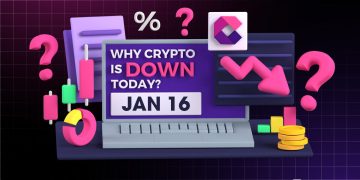 Why Is Crypto Down Today? – January 16, 2026