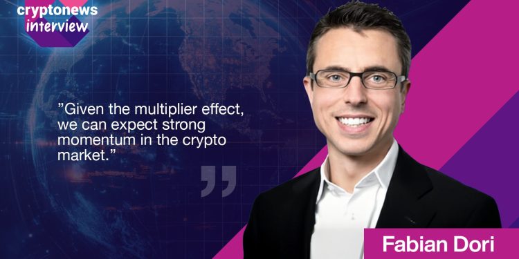 Incoming Demand Shock and Multiplier Effect: Crypto Market Preparing for Strong Momentum, Says Sygnum CIO Fabian Dori