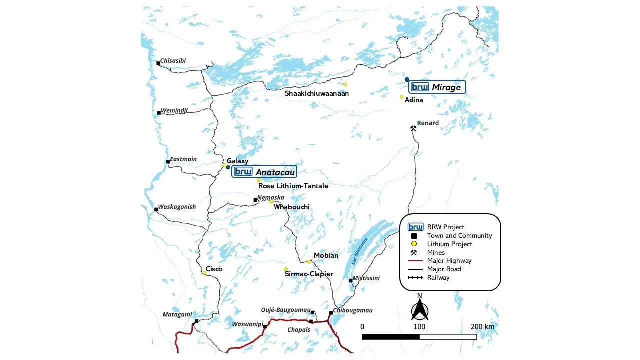 Figure 1: Mirage Project Location