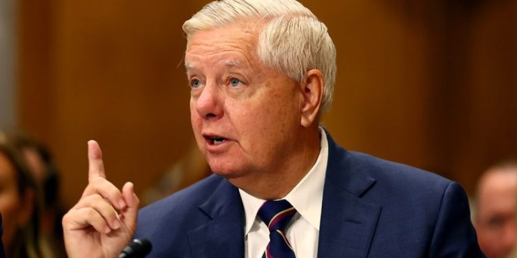 Lindsey Graham calls for US to use ‘any means necessary’ to stop the people behind the killing of Iranians